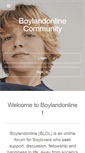 Mobile Screenshot of boylandonline.com