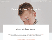 Tablet Screenshot of boylandonline.com